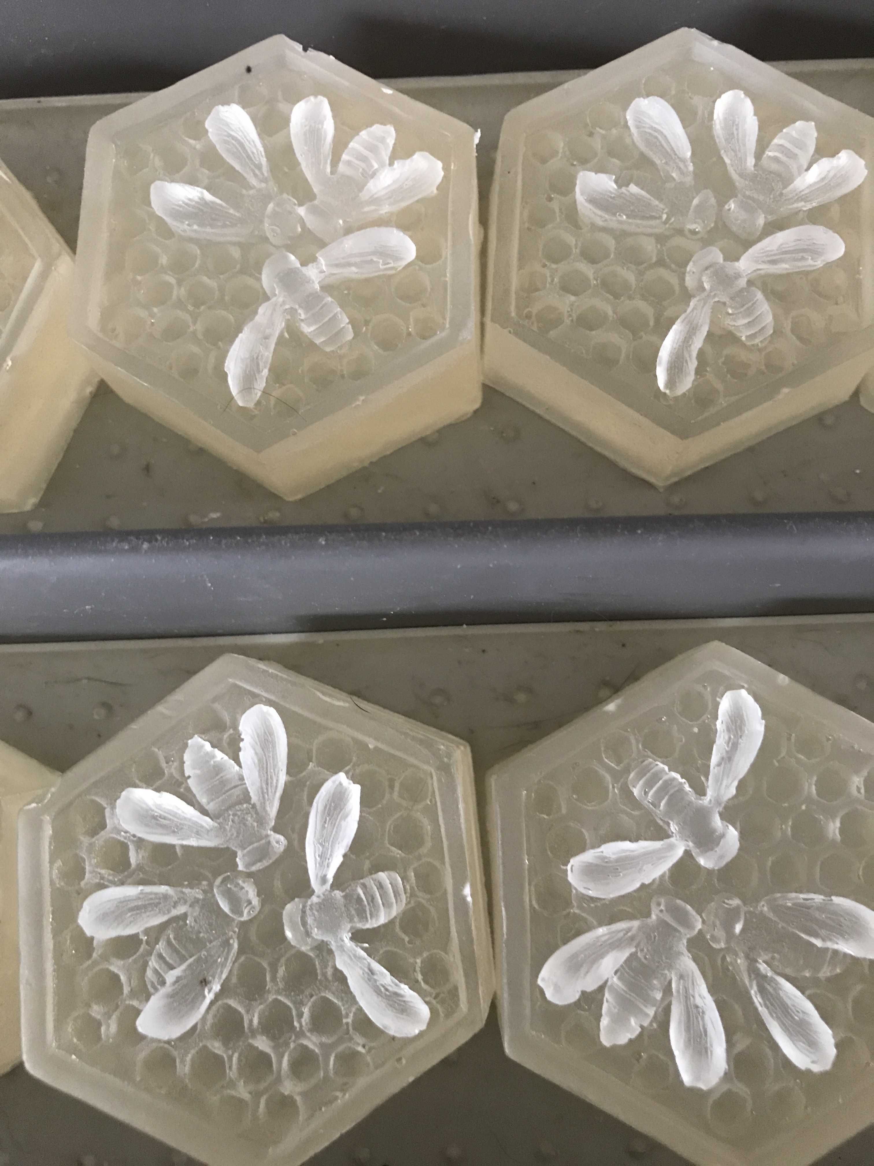 Pictures of honeycomb soaps